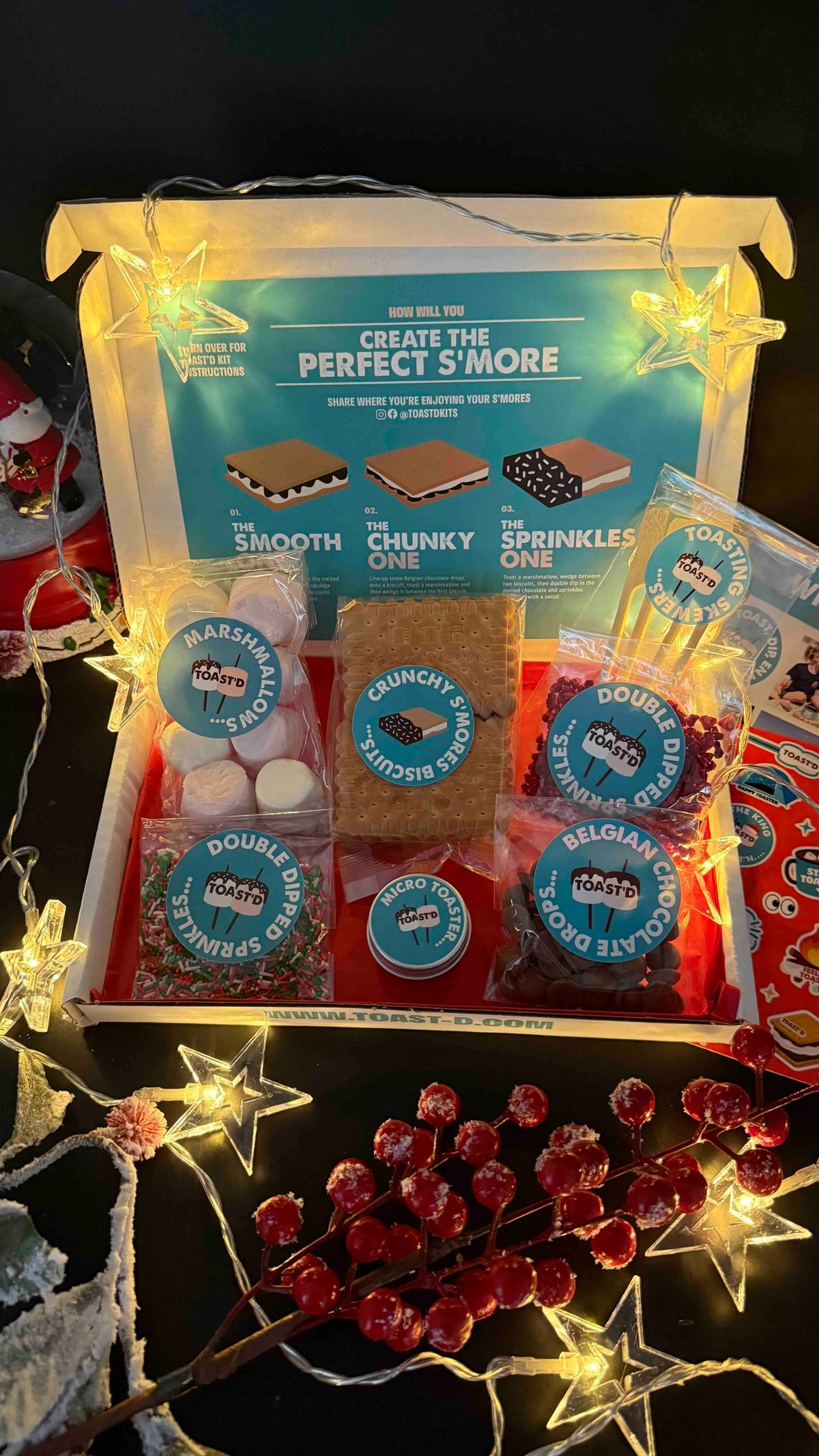 Christmas Mini S'mores & Hot Choc Kit Bundle
