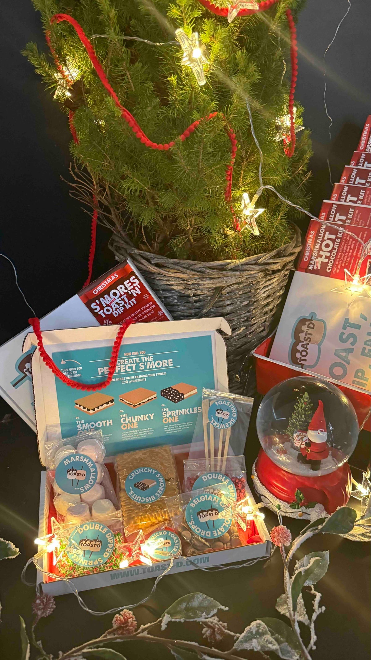 Christmas Mini S'mores & Hot Choc Kit Bundle