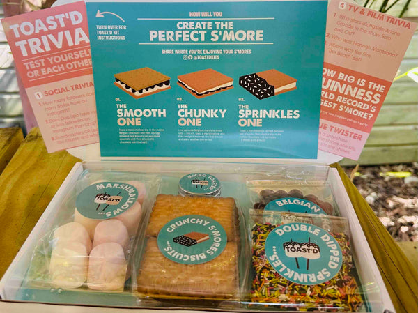 Mini S'Mores Kit – Chocolate & Marshmallow Toasting Taster | Toast'd