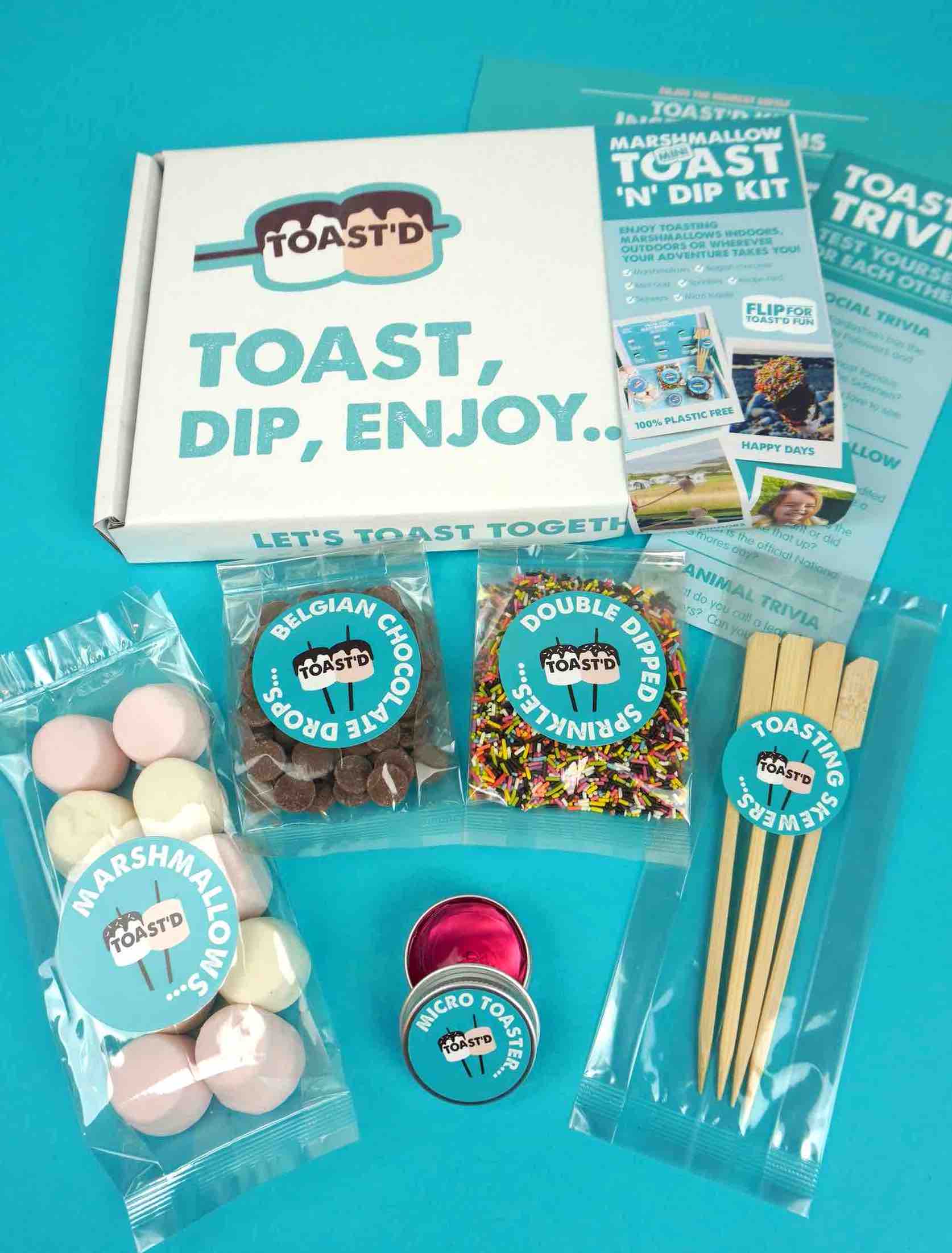 Mini Original Toast N Dip Kit – Marshmallow Toasting Taster | Toast'd
